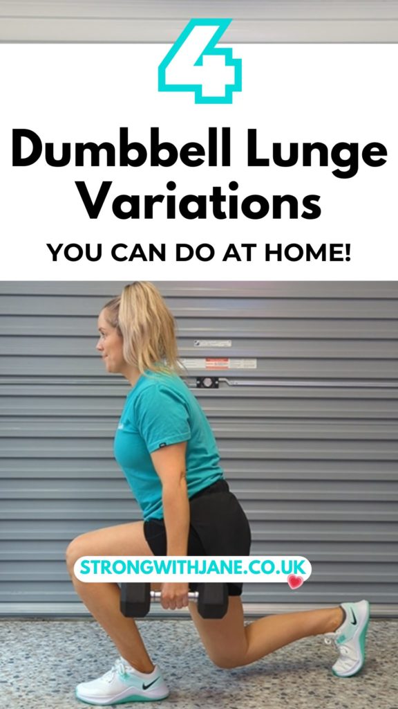 dumbbell lunge variations